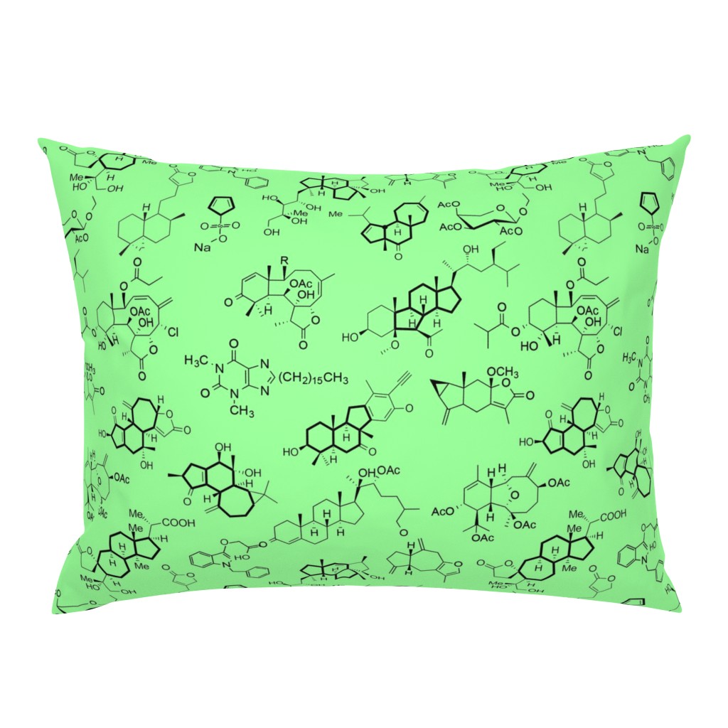 Molecules - Mint Green - Large