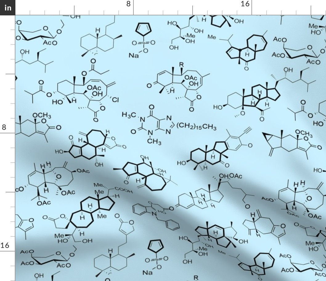 Molecules // Blue // Large