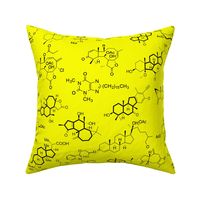 Molecules - Yellow - Large