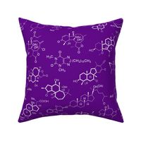 Molecules - Purple - Large