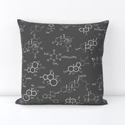  Molecules - Grey - Large