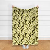 Wolves on Canary Yellow // Large-size