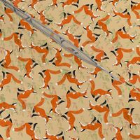 Camouflaged Foxes Rust