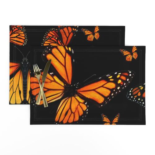 Monarch Butterfly Circle Skirt Fabric