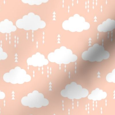 clouds blush rainclouds rain cloud girls nursery baby