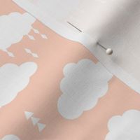 clouds blush rainclouds rain cloud girls nursery baby