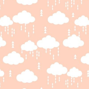 clouds blush rainclouds rain cloud girls nursery baby