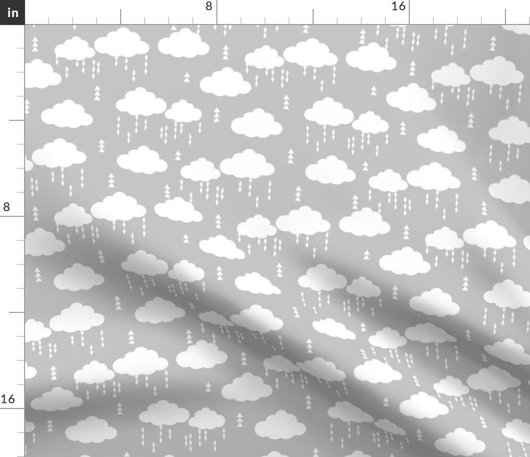 cloud rain rains cloud clouds raincloud grey nursery baby 