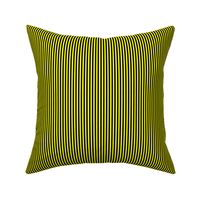 Pinstripe Black and Yellow Vertical Stripes (Eight Stripes to an Inch)