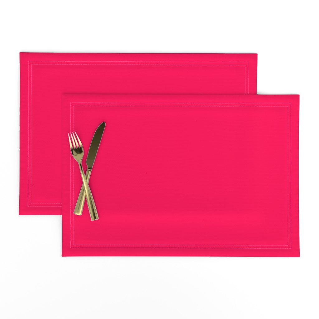 Neon Hot Pink Solid