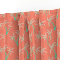 Twin Palms in Coral