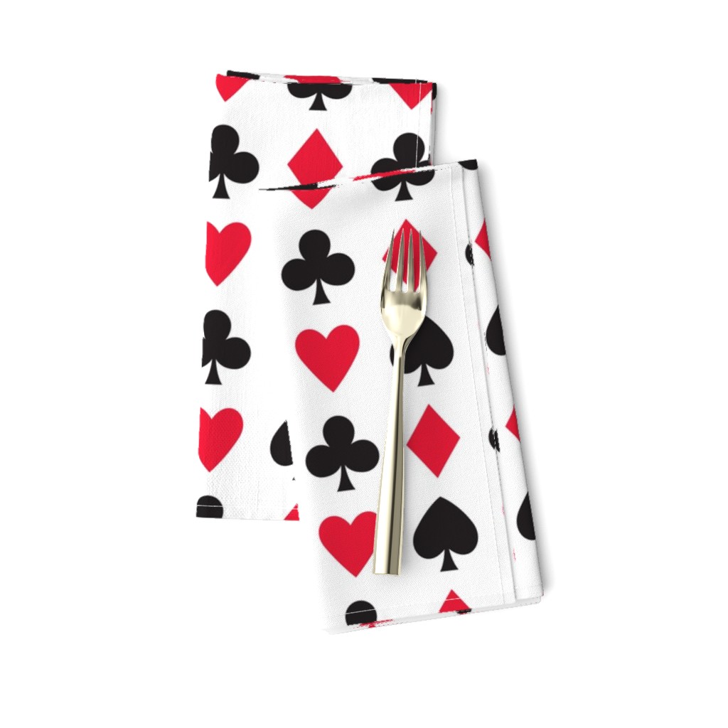 In Wonderland: Hearts, clubs, diamonds, & spades