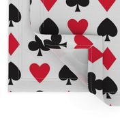 In Wonderland: Hearts, clubs, diamonds, & spades