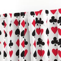 In Wonderland: Hearts, clubs, diamonds, & spades