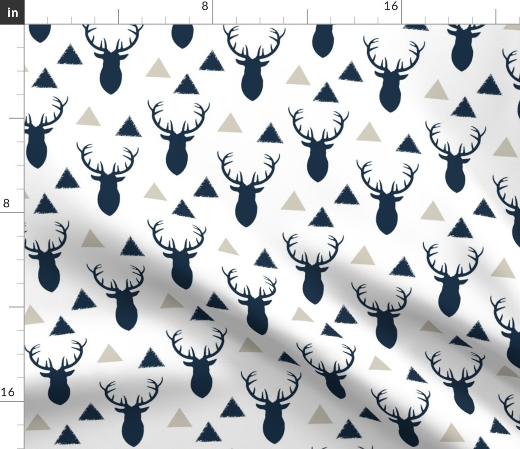 Navy_Deer_Heads_and_Triangles_White_Tan