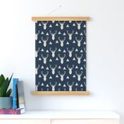 Navy_and_Gray_Deer_Heads_and_Triangles