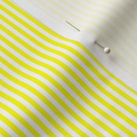 Pinstripe Yellow and White Vertical Stripes (Eight Stripes to an Inch)