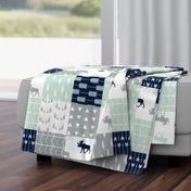 Patchwork Wholecloth Northern Lights
