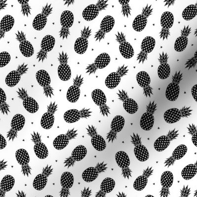 Pineapples Black & White - xs