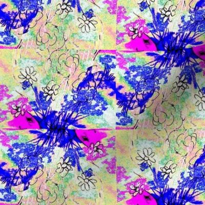 3 - Abstract - Floral 4-2-pink_blue