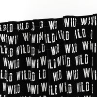 WILD // black