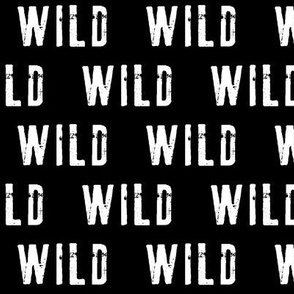 WILD // black