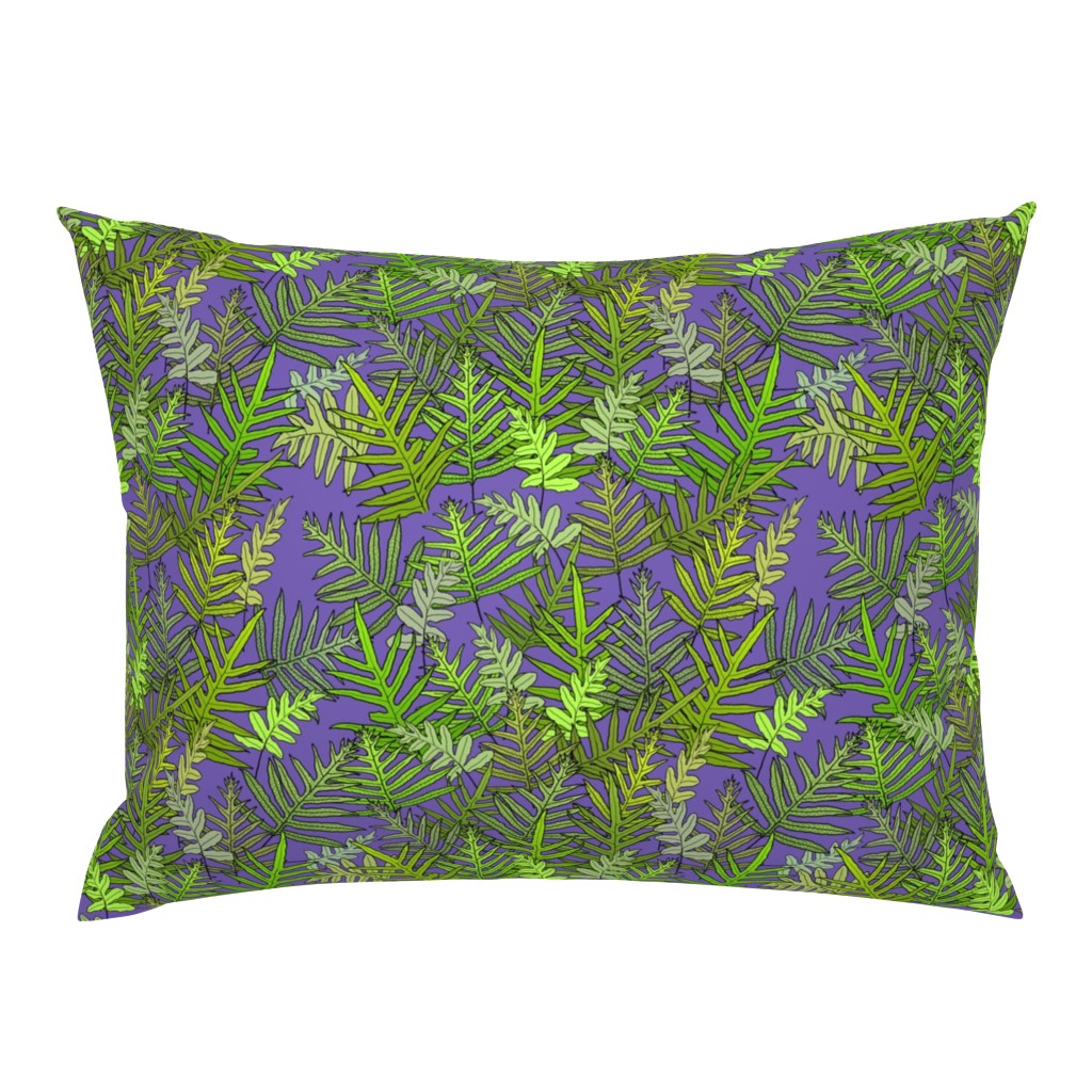 Laua'e Ferns on Purple 150