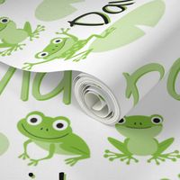 Custom Frog Fabric