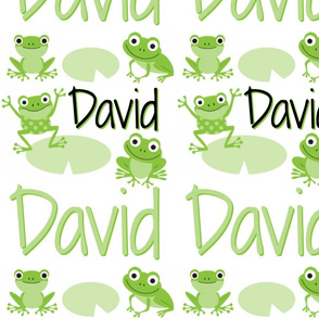 Custom Frog Fabric