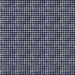 gingham Navy