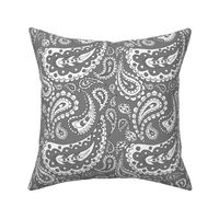 Paisley Doodle (Grey)