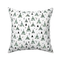 Cool scandinavian camping teepee love soft pastel geometric tent aztec indian summer mint