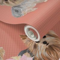 Yorkie Royal Family & Friends Quilt Panel