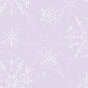 Cosmic Snowflakes - Lavender