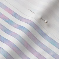 Vertical Stripes Pattern in Cotton Candy Watercolor