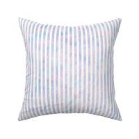 Vertical Stripes Pattern in Cotton Candy Watercolor