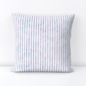 Vertical Stripes Pattern in Cotton Candy Watercolor