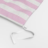 Vertical Stripes Pink : 1 inch wide