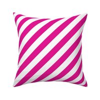 Diagonal Stripes Pink 