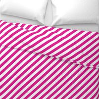 Diagonal Stripes Pink 