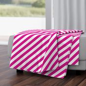 Diagonal Stripes Pink 