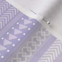 Lavender Tribal Geometric