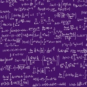 Math Notes on Purple // Small
