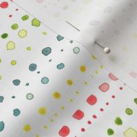 Watercolor dots