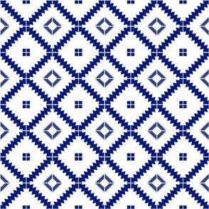 Moroccan tile Blue Encaustic Tile Cement tile