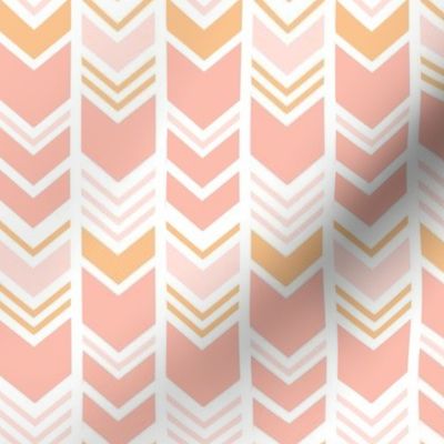 Peachy Chevron