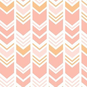 Peachy Chevron