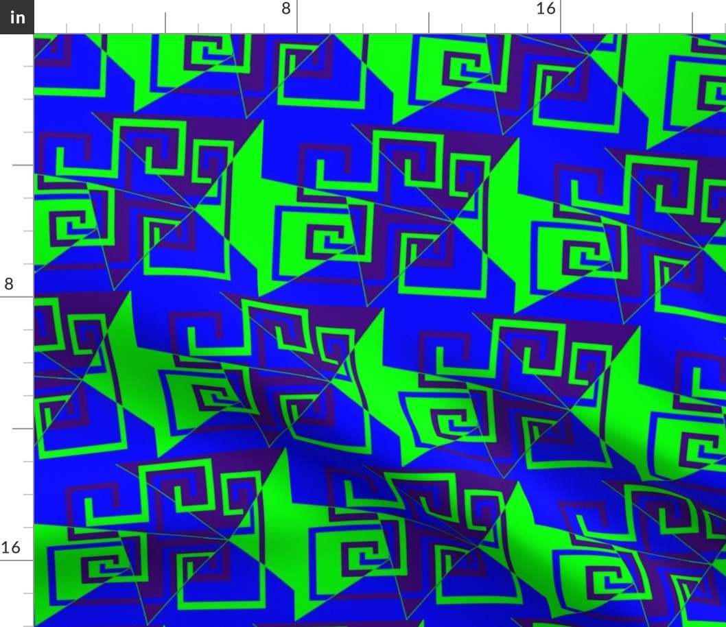 6 - Geometric - Whimsical_Mazes_-_Green_Blue_Purple