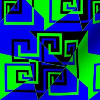 6 - Geometric - Whimsical_Mazes_-_Green_Blue