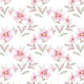 Delicate floral pattern 42
